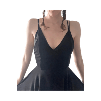 BikBok musta minimekko XS/34