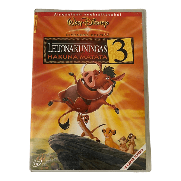 Leijonakuningas 3 DVD