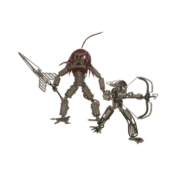 Metallitaidehahmo, Predator figuurit