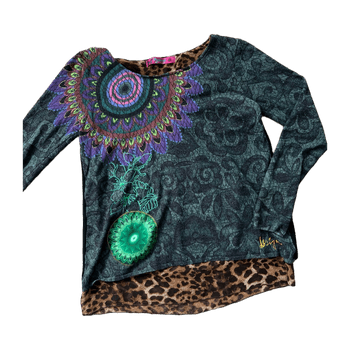 Desigual värikäs neule S 