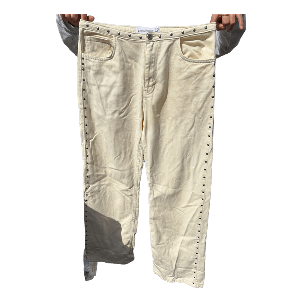Stradivarius jeans med nitter