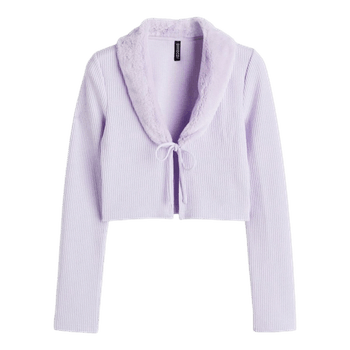 H&M Divided ribbed top
