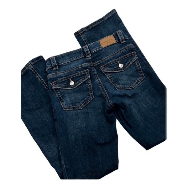 Blue bootcut jeans