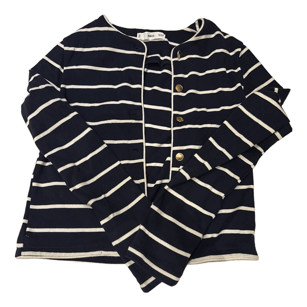Mango striped cardigan