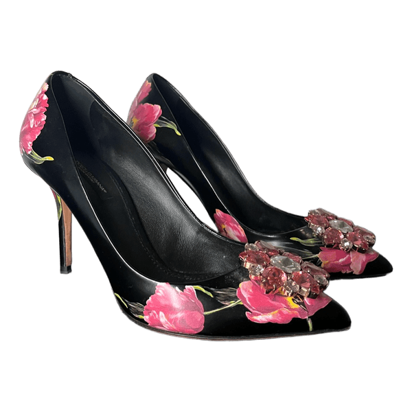 Dolce & Gabbana floral heels