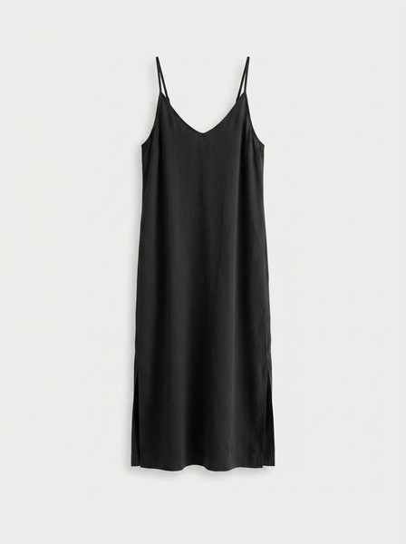 Mulberry Silk Midi Dress