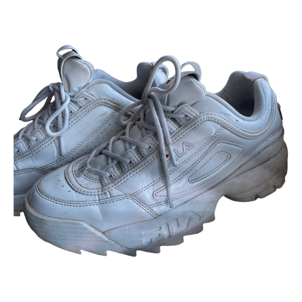 White Fila sneakers