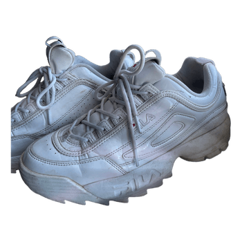 White Fila sneakers