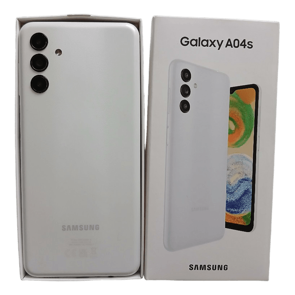 Samsung Galaxy A04s älypuhelin ja 5 kpl suojakuoria