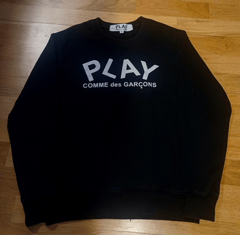 Black Play Comme des Garçons sweatshirt