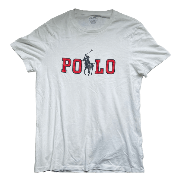 Valkoinen Polo Ralph Lauren t-paita