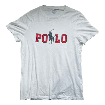 Valkoinen Polo Ralph Lauren t-paita