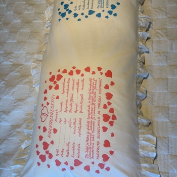 Tyynyliina kahdelle tyynylle