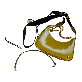 Tory Burch Mercer Patent-leather Shoulder Bag