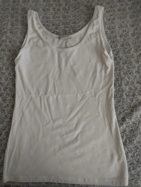 White tank top