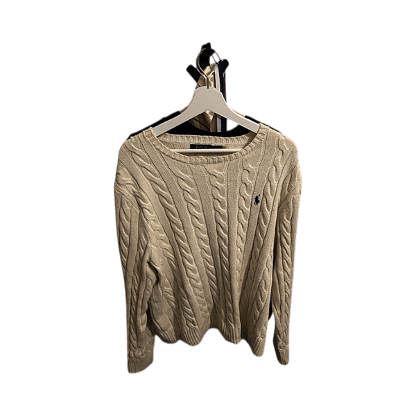 Beige ralph lauren neule