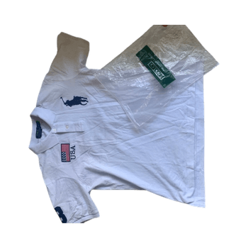 White polo shirt