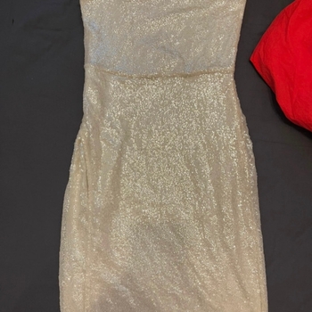 paljettimekko olkaimeton