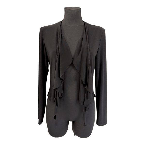 Joseph Ribkoff draped stretchy blazer