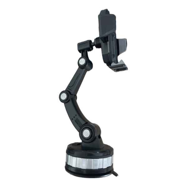 Adjustable suction phone mount