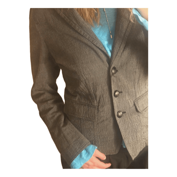 Grå blazer