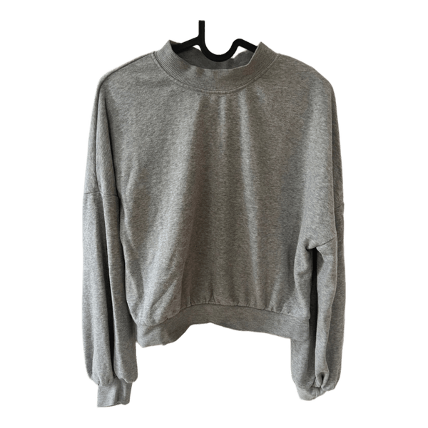 Grå sweatshirt