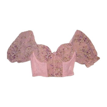 Crop top, korsettipaita