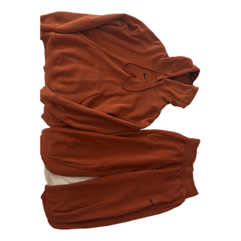 Brown Nike tracksuit set