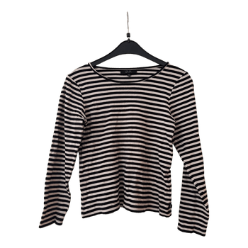 Vintage striped long-sleeved shirt