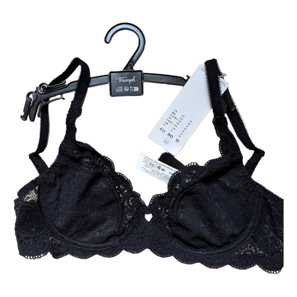 Triumph Black lace bra