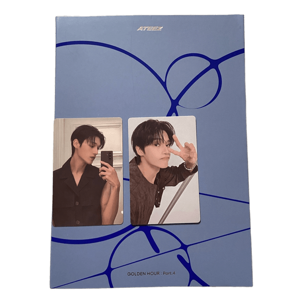 Ateez albumi, mukana photocards, ja kaikki muu sisältö myös