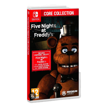 Kolekcja gier Five nights at freddy's fnaf na nintendo switch