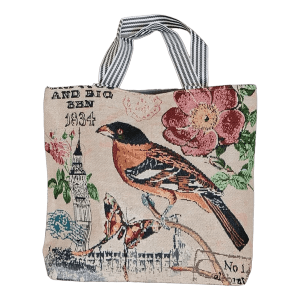 Tapestry tote bag