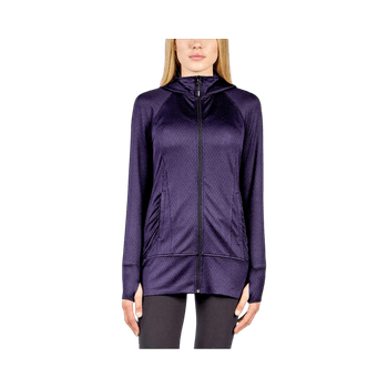 Mondetta purple hooded activewear jacket / zip hoodie – S