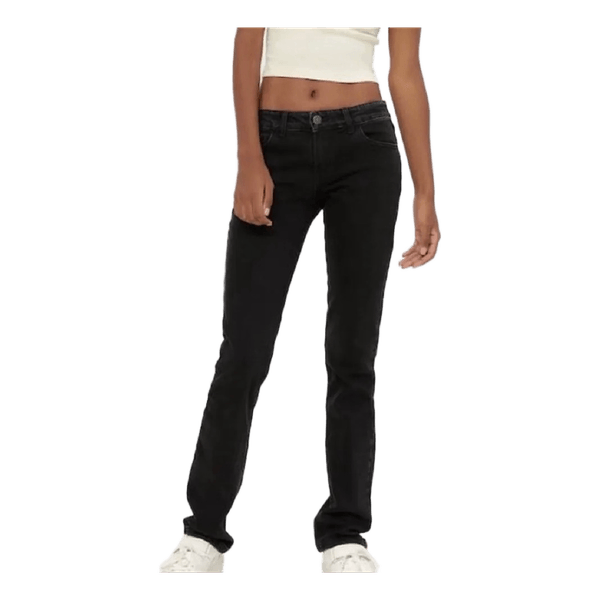Svarta raka jeans