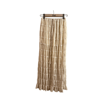 Valkoinen pitkähame S