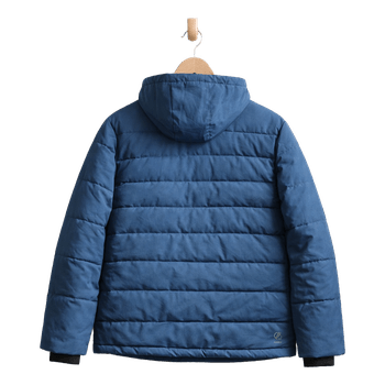 Blue quilted jacket