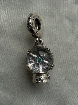 Pandora Snowflake Snowglobe Dangle Charm