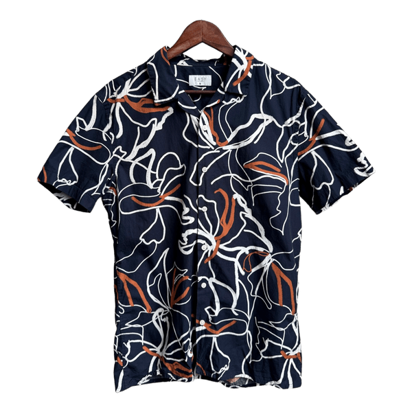 Easy patterned cotton shirt