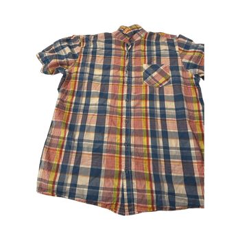 ruudullinen short-sleeve paita