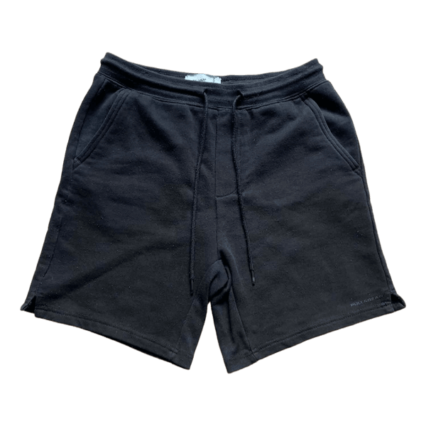 Black sweat shorts