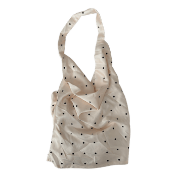 Prikket halterneck top med scarf