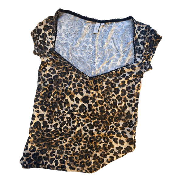Nelly leopard print top