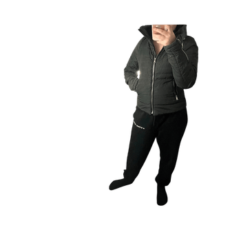 Maastonvihreä kevyttoppatakki