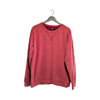 Makia size L red cotton sweatshirt