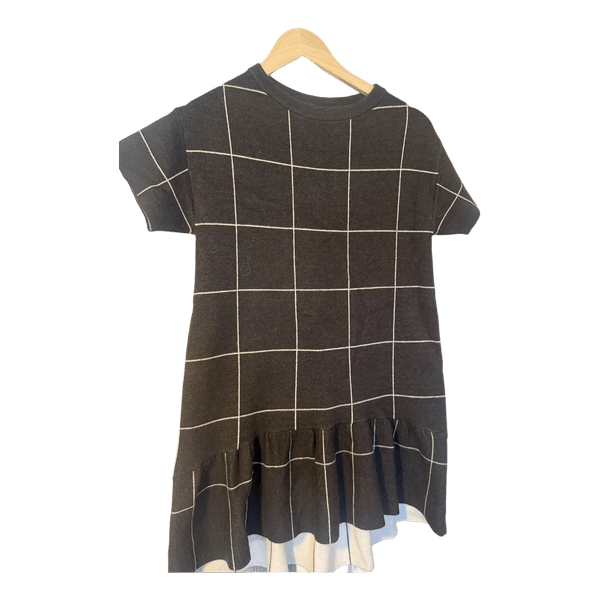Zara grid knit dress