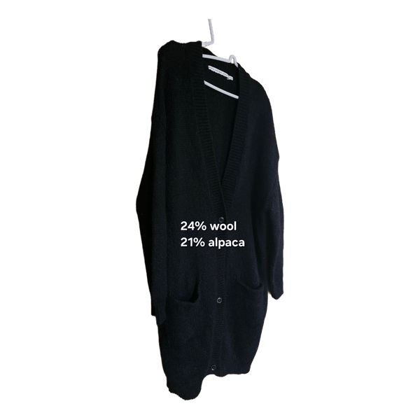 & Other Stories black cardigan