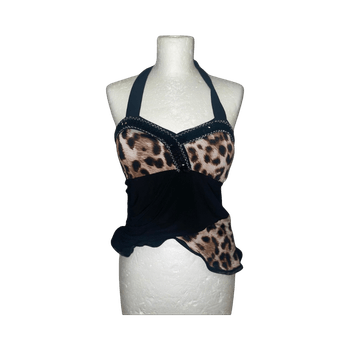 Leopard kuviollinen toppi