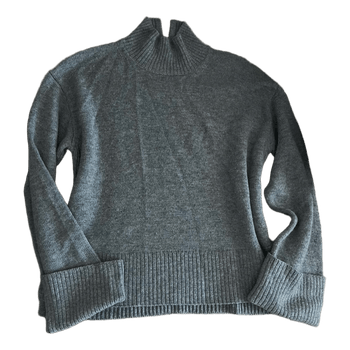 Oversize turtleneck wool sweater