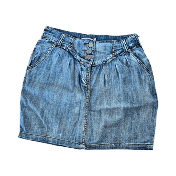 Sininen mini farkkuhame.